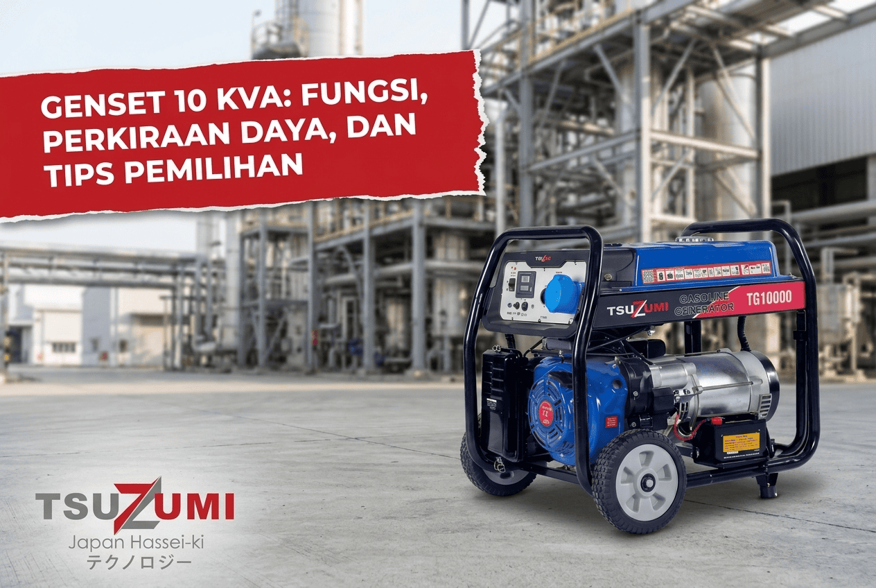 Genset 10 kVA: Fungsi, Perkiraan Daya, dan Tips Pemilihan